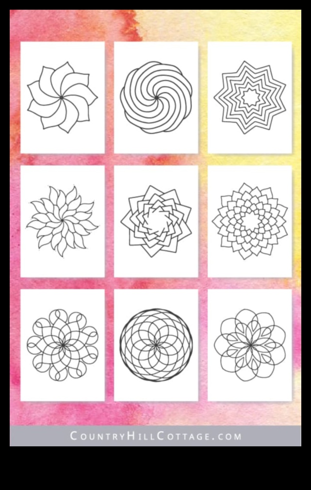 زن Papercraft Mandalas: إبداعات تأملية بالورق