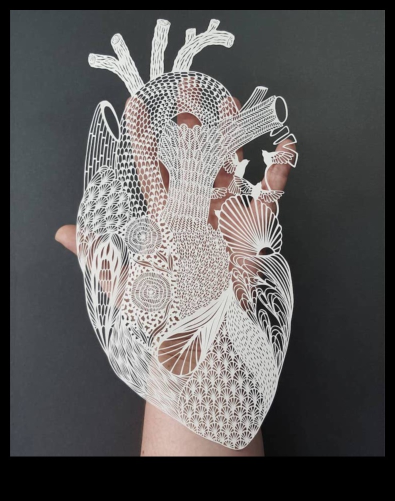 قطع الورق المعقد: صياغة تصميمات دقيقة ومفصلة