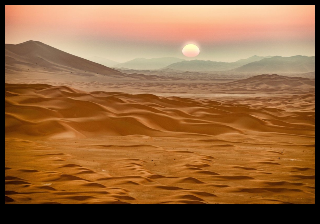 أحلام الصحراء: العالم الساحر للمناظر الطبيعية القاحلة