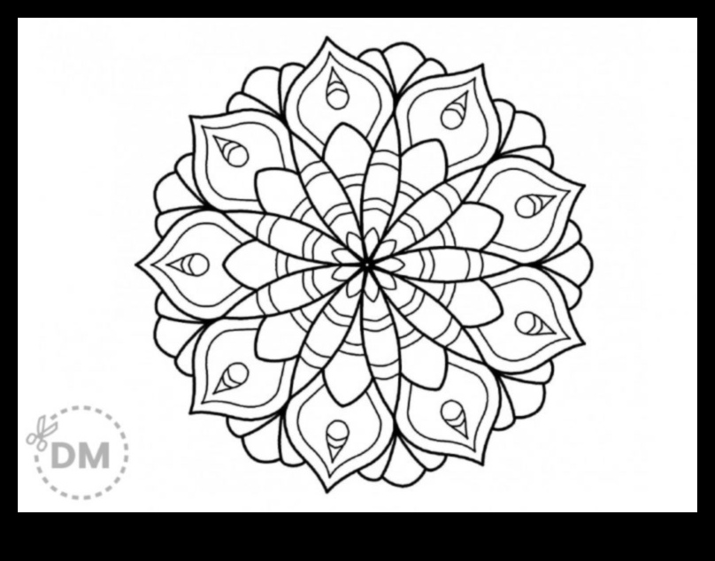 زن Papercraft Mandalas: إبداعات تأملية بالورق