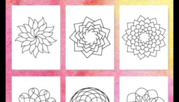 زن Papercraft Mandalas: إبداعات تأملية بالورق