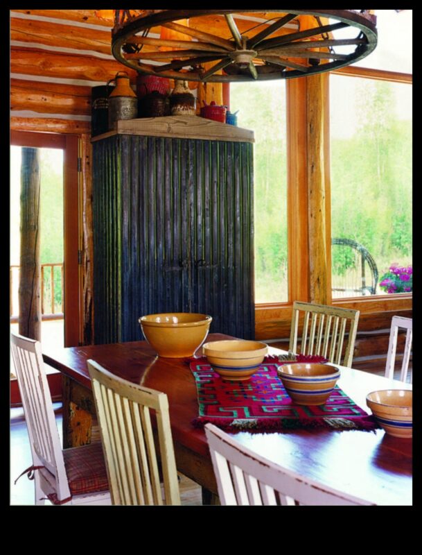 الأعمال الخشبية الريفية: إنشاء ديكور منزلي مستوحى من الطراز القديم