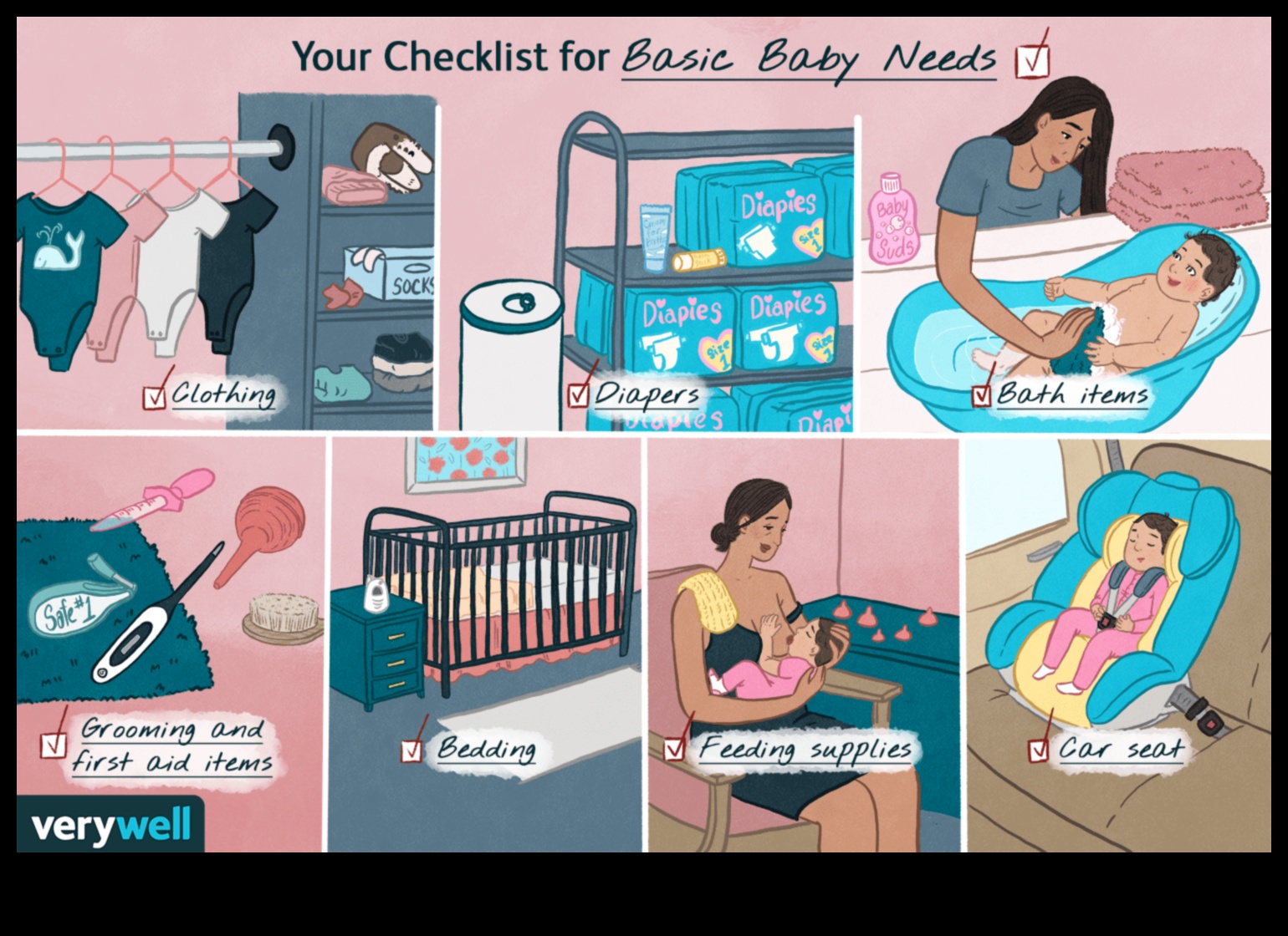 ناعمة وآمنة، الأدوات التي يجب اقتناؤها لطفلك الصغير 2 ناعمة وآمنة: أساسيات العتاد للصغار