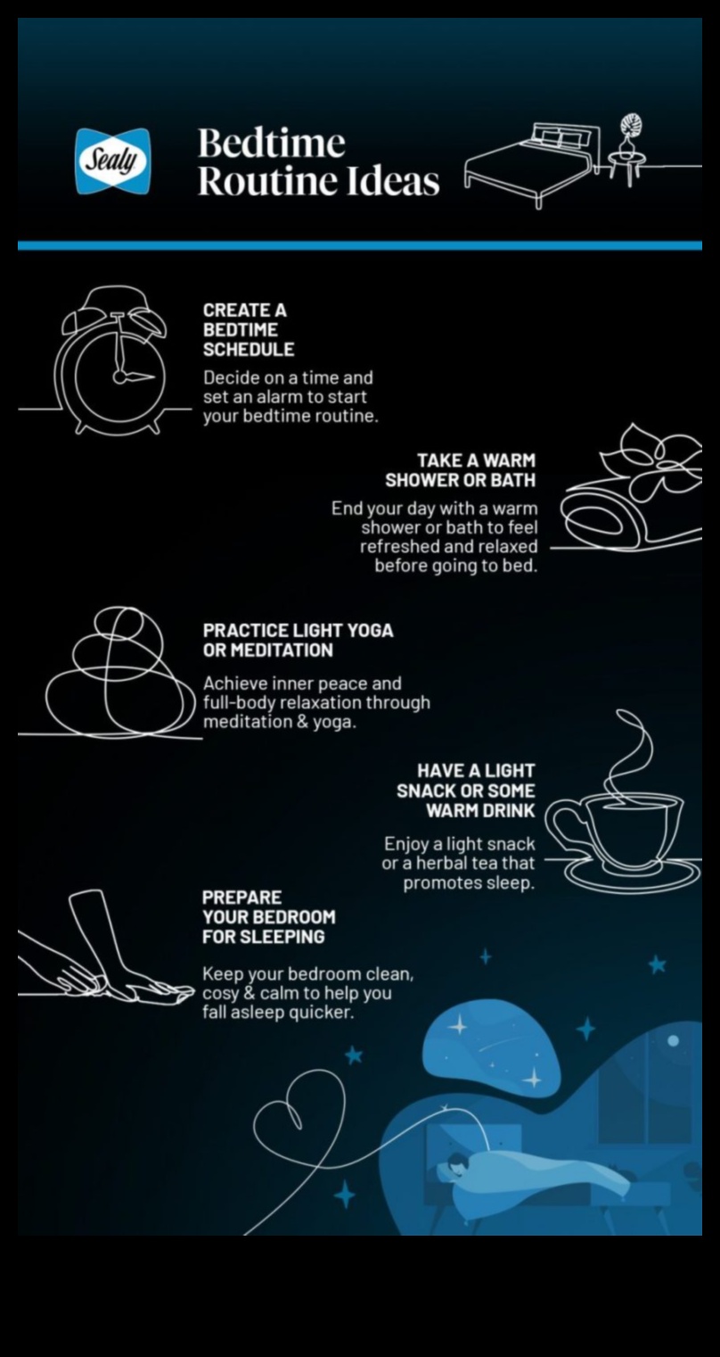 النوم الهادئ: صياغة الروتين المثالي لوقت النوم