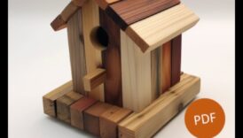 بيوت الطيور الخشبية التي تصنعها بنفسك: صناعة منازل للأصدقاء ذوي الريش