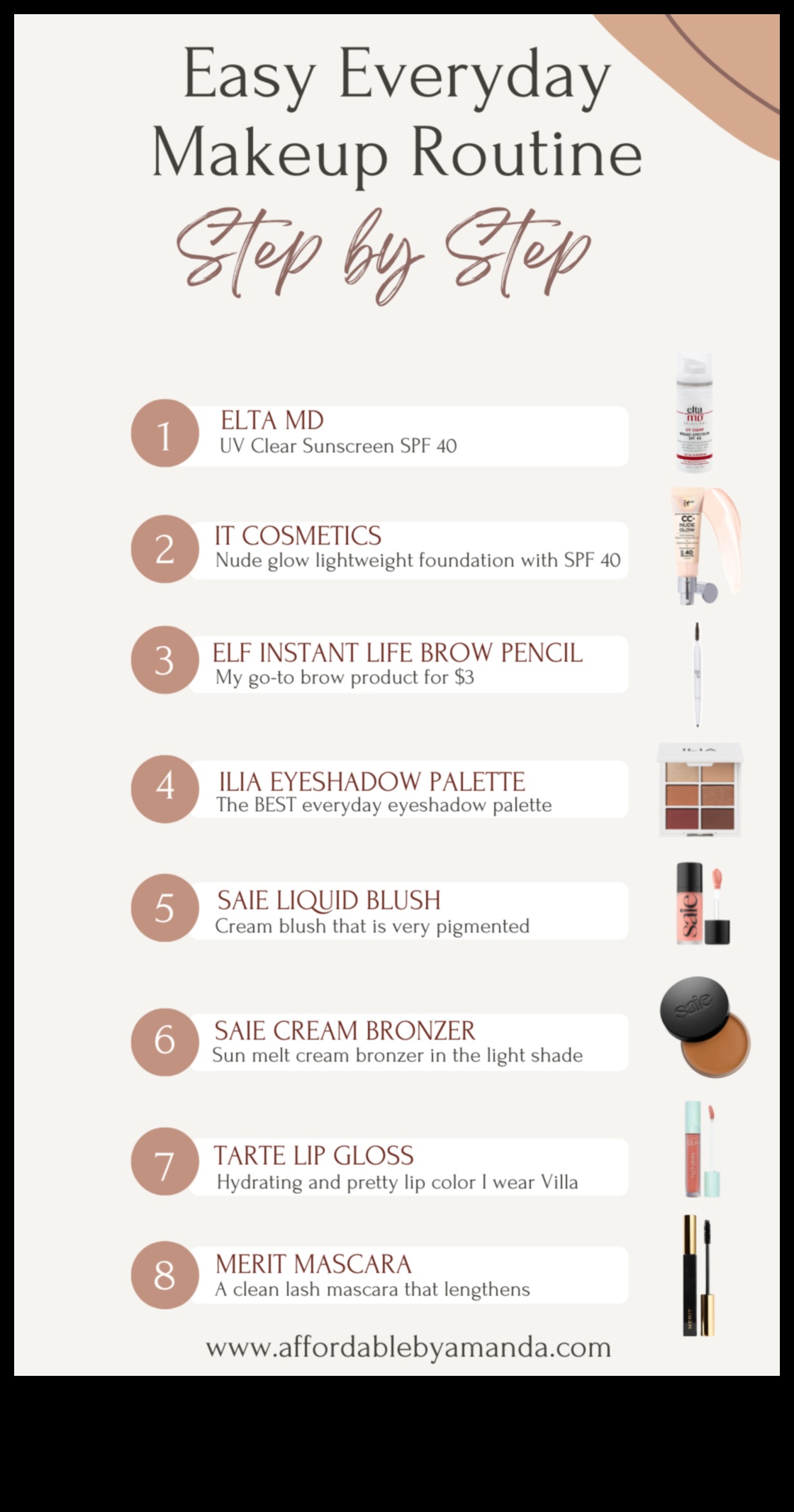 سريع وسهل: تبسيط روتين مكياجك اليومي