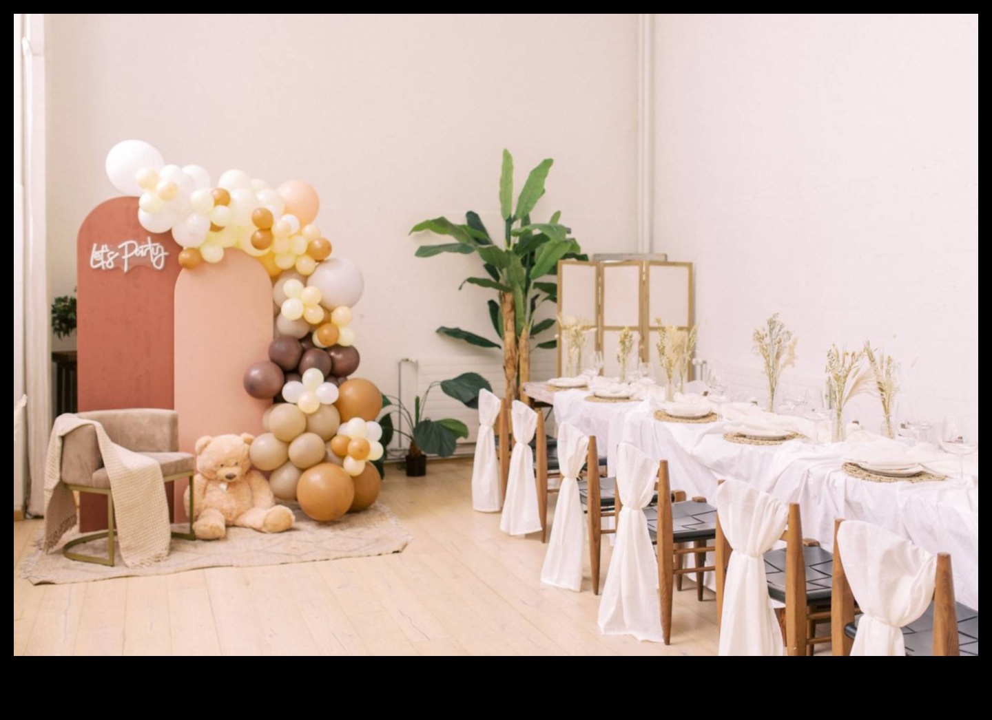 توقع الأناقة: حفل استقبال مولود لا يُنسى