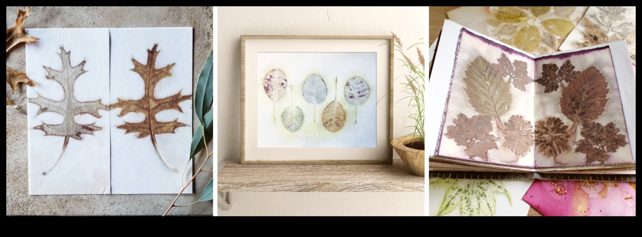 صناعة الورق باستخدام المطبوعات النباتية: إنشاء فن مستوحى من الطبيعة