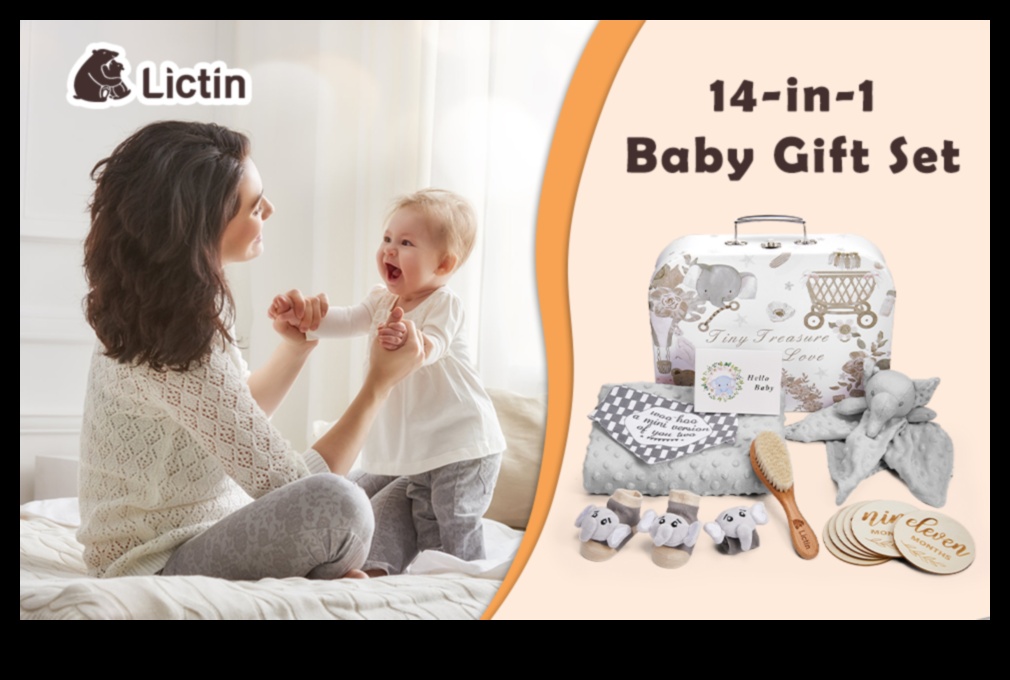 كنوز صغيرة: الهدايا القلبية للاحتفال بالطفل