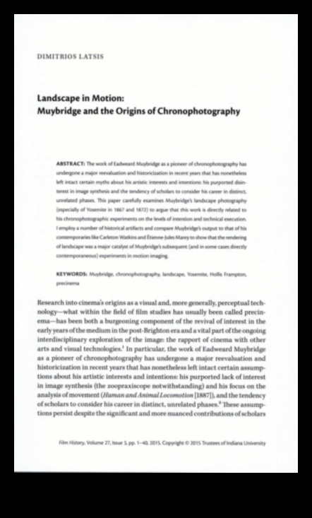 المناظر الطبيعية في الحركة II: وجهات نظر ديناميكية حول جمال الطبيعة